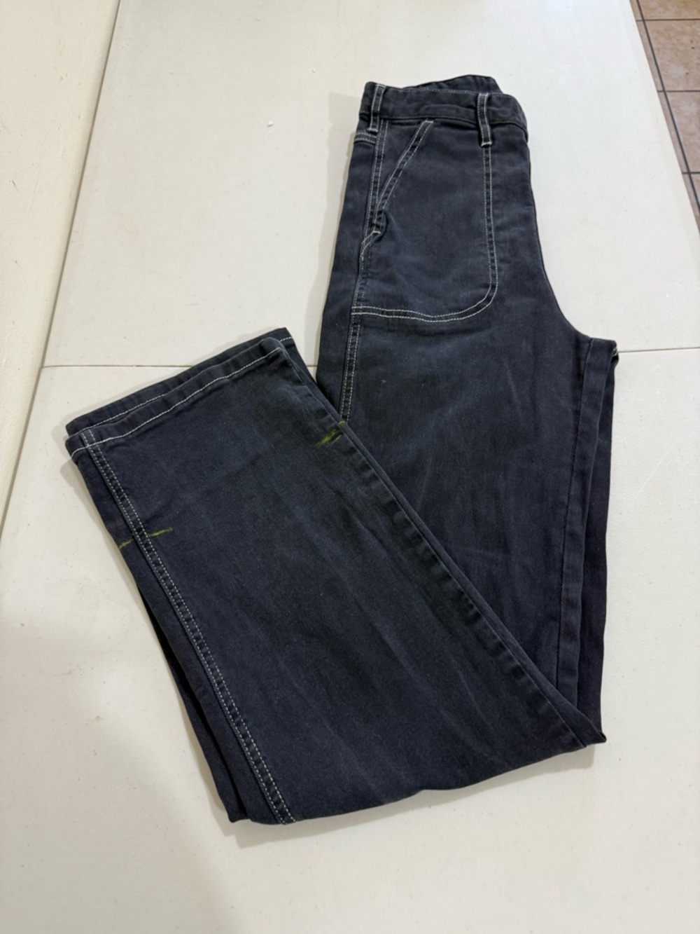 HOT LAVA High-Rise Black Wide-Leg Women's Jeans
